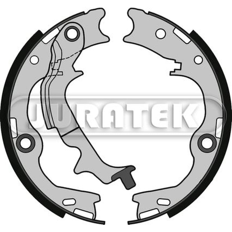 Juratek Brake Shoe Set Axle Kit Rear fits Hyundai IX35 2010-2015 2.0 2.4