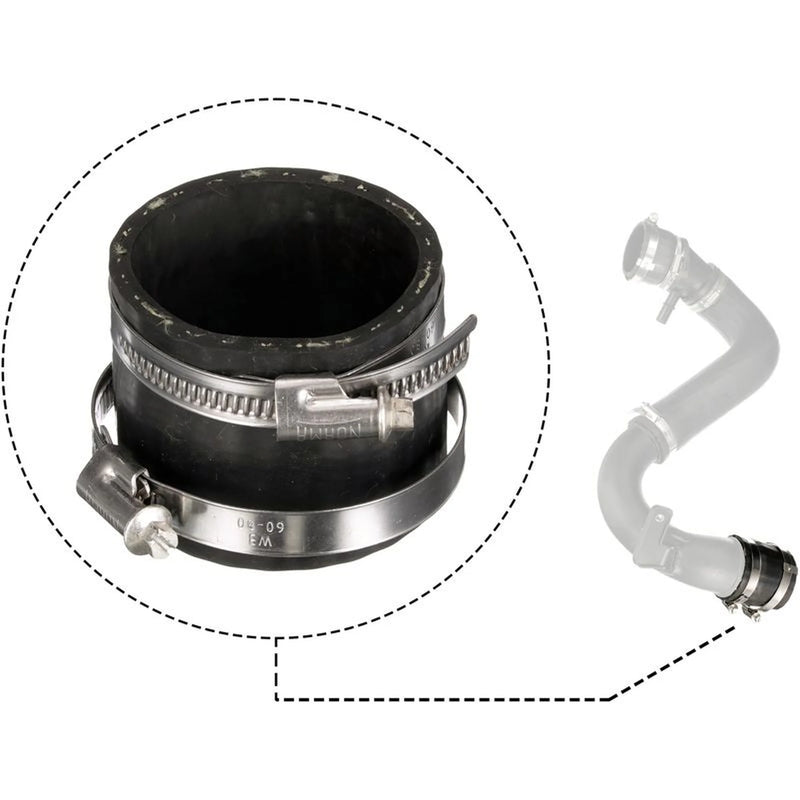 Gates Intercooler Turbo Charge Air Hose 70mm fits Ford Usa Edge 2014-2015 2.0