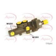Apec Brake Master Cylinder Hydraulic Assembly fits Citroën C2 2003-2012
