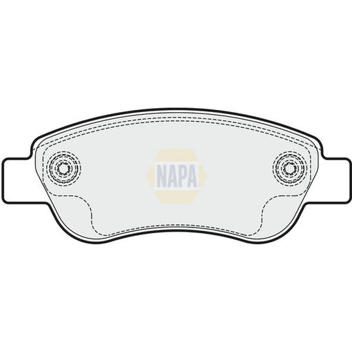 NAPA Front Brake Pad Set NBP1623