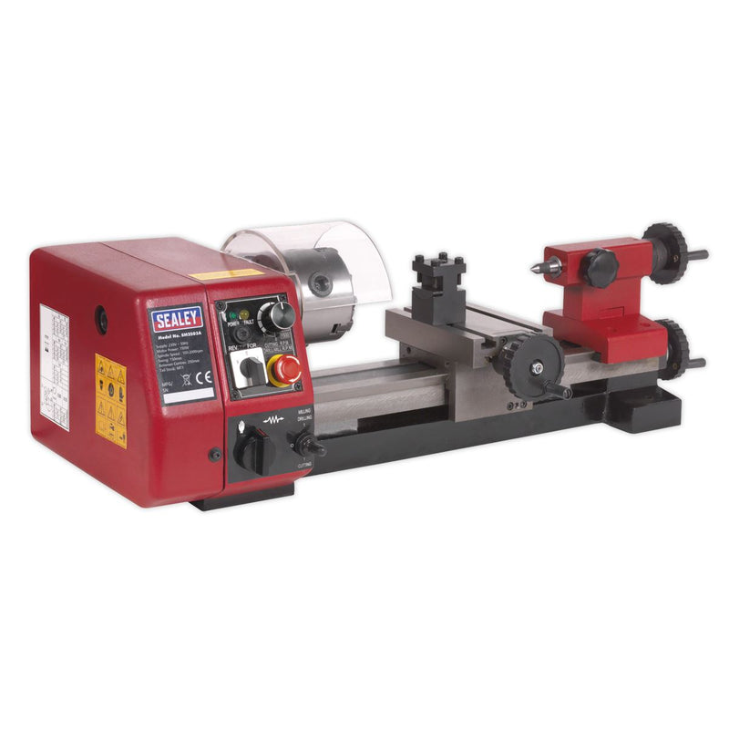 Sealey Metalworking Mini Lathe 250mm SM2503A Sealey - Dynamic Drive