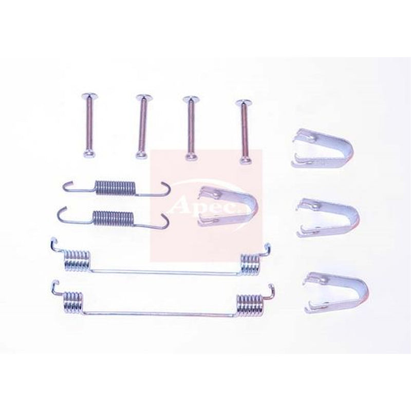 Apec Brake Shoe Accessory Kit Rear fits Chrysler Ypsilon 2011-2021 0.9 1.2 1.3
