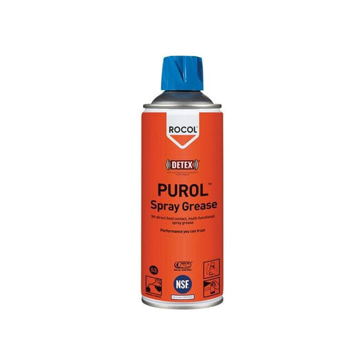 Rocol PUROL Spray Grease 400ml ROCOL - Dynamic Drive