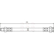 Apec Brake Hydraulic Hose Line outer HOS3298