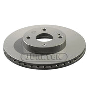 Juratek 2 x Vented Front Brake Discs MAZ110