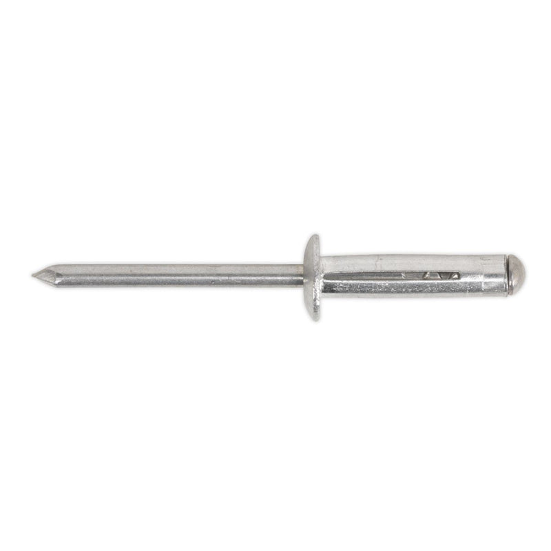 Sealey Load Spreading Aluminium Rivet Standard Flange 4.8 x 27mm Pack of 200 Sealey - Dynamic Drive