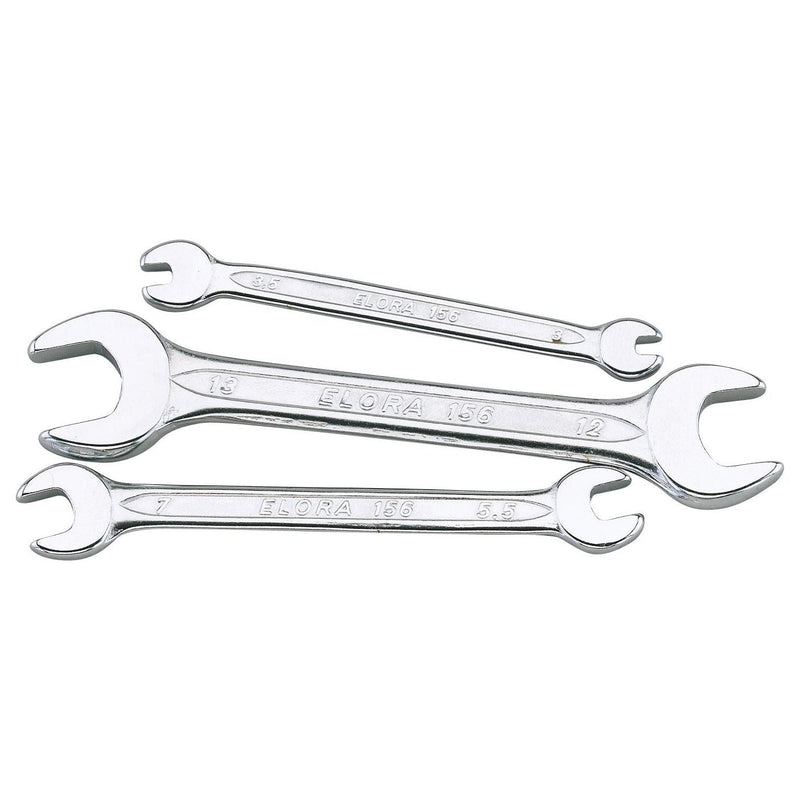 Draper Elora Midget Double Open Ended Spanner, 7 x 8mm Draper - Town Tools