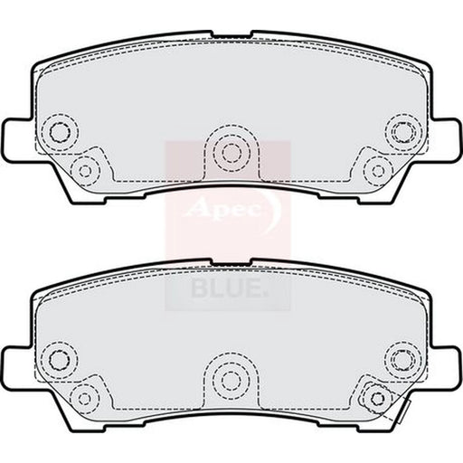 Apec Rear Brake Pad Set PD3958