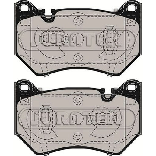 Juratek Front Brake Pad Set fits Audi Q5 2016-2021 2.0