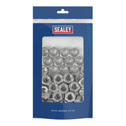 Sealey Stainless Steel Nut DIN 934 - M10 A2 - Pack of 50 SSN10 Sealey - Dynamic Drive