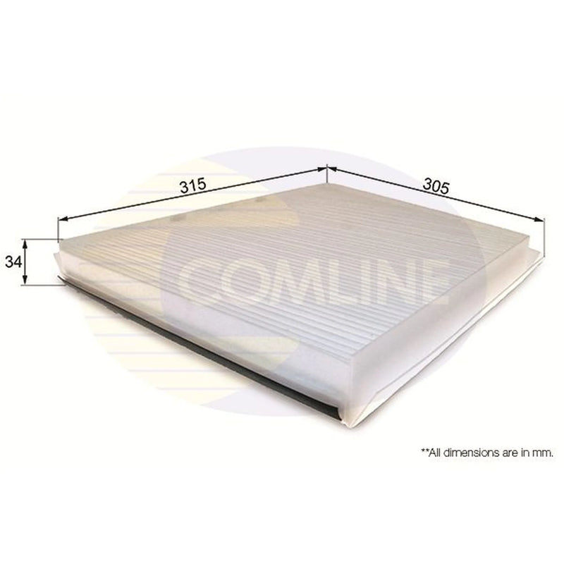 Comline Cabin Air Filter (Pollen Filter) fits Mercedes-Benz Cls 2004-2010