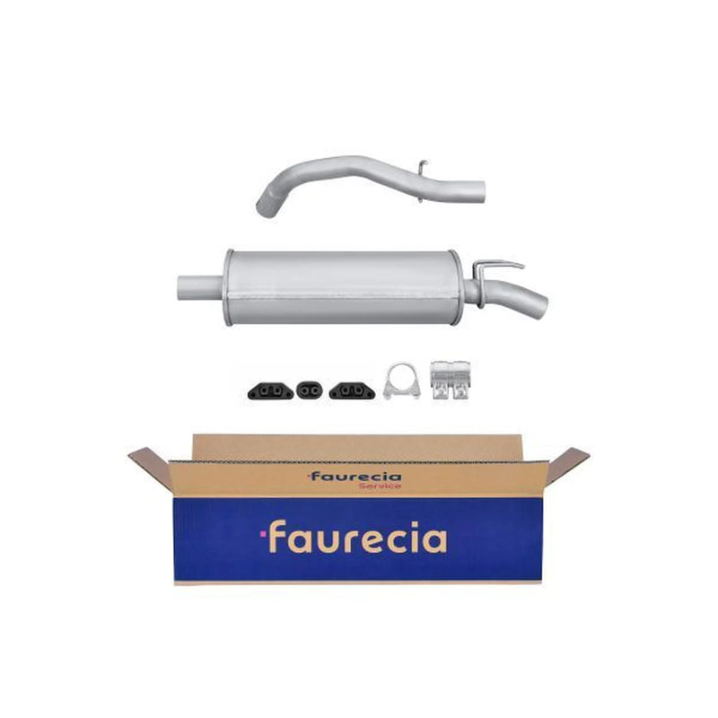 Hella End Silencer Rear fits Renault 11 1983-1988 1.1 1.2 1.4 1.6