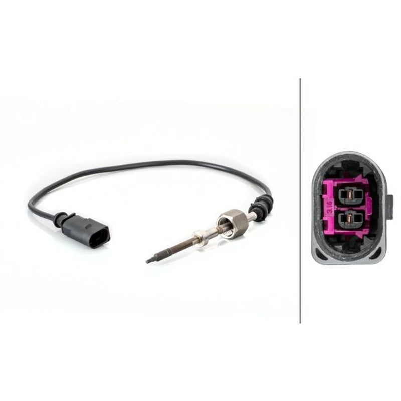 Hella Exhaust Gas Temperature Sensor after soot particulate filter fits Audi A3