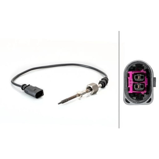 Hella Exhaust Gas Temperature Sensor after soot particulate filter fits Audi A3