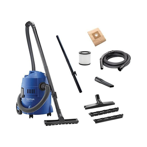 Nilfisk Buddy II Wet & Dry Vacuum 12 litre 1200W 240V Nilfisk - NN4 Online