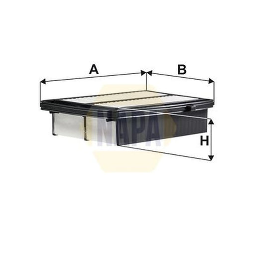 NAPA Engine Air Filter NFA1496