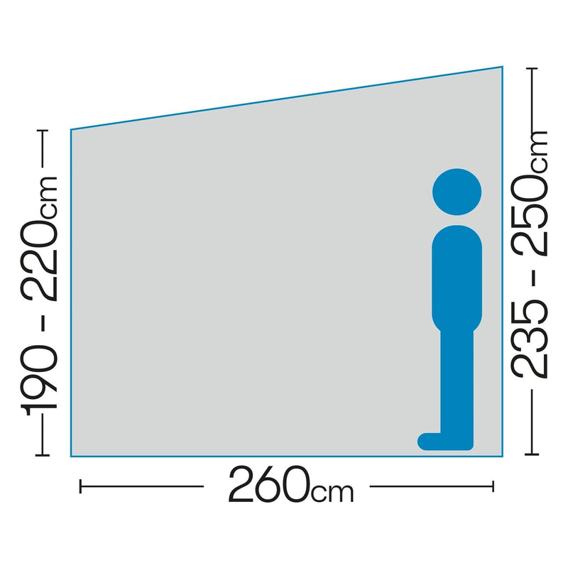 Pluto 2 Air Full Awning (1086 - 1121 Size 12 : XXL) 12020371200002 Quest - Dynamic Drive