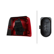 Hella Tail Light / Lamp PY21W Left fits VW Touran 2010-2015 1.2 1.4 1.6 2.0