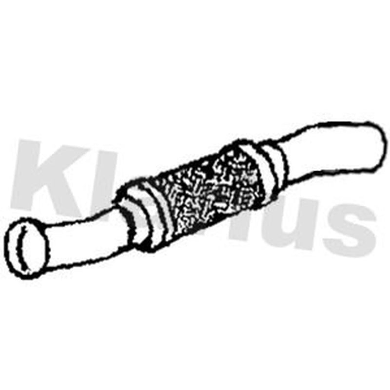 Klarius Exhaust Pipe OD fits Citroën Relay III 2015-2019 2.0