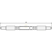 NAPA Brake Hydraulic Hose Line Front NBH1097