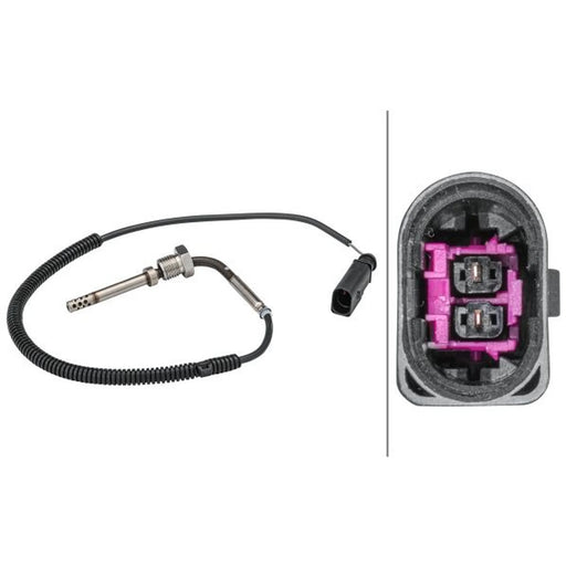 Hella Exhaust Gas Temperature Sensor after catalytic con fits Audi A6 Allroad C6