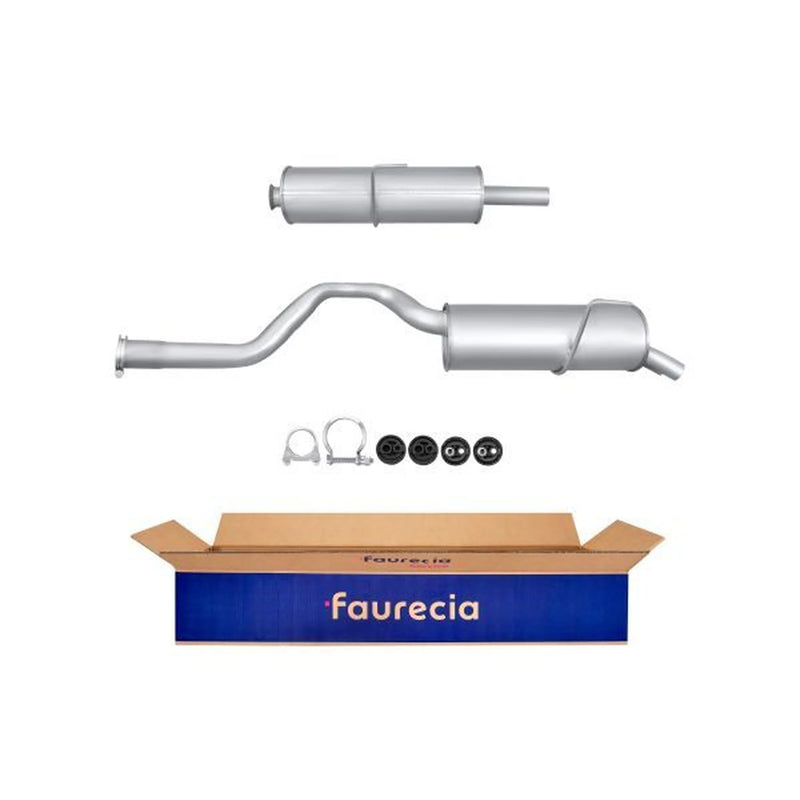 Hella End Silencer Rear fits Renault Espace 1998-2002 3.0