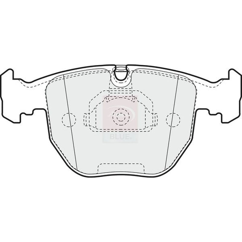 Apec Front Brake Pad Set PD3387