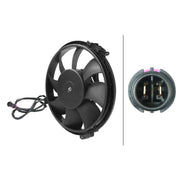 Hella Engine Cooling Fan fits Audi A4 B5 1994-2001 1.6 1.8 1.9 2.4 2.5 2.6