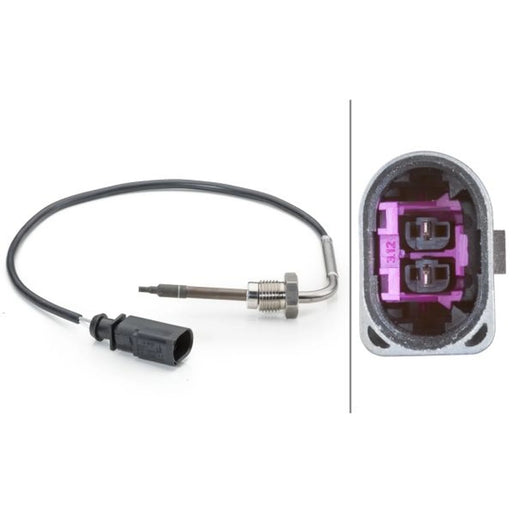 Hella Exhaust Gas Temperature Sensor before catalytic converter fits VW Touareg