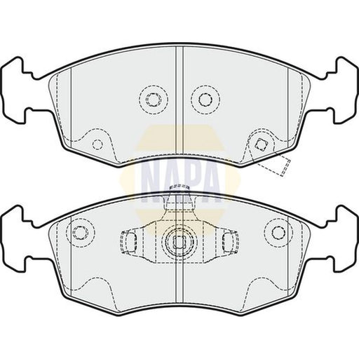 NAPA Front Brake Pad Set NBP1660