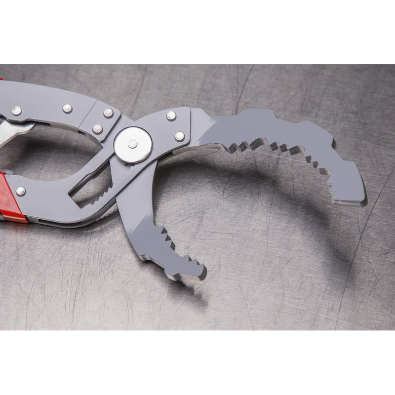 Sealey Oil Filter Pliers Self-Adjusting Angled AK6421 Sealey - Dynamic Drive