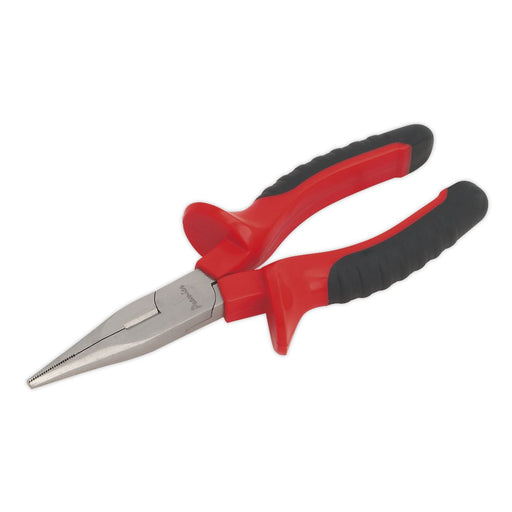 Sealey Long Nose Pliers 170mm AK8506 Sealey - Dynamic Drive