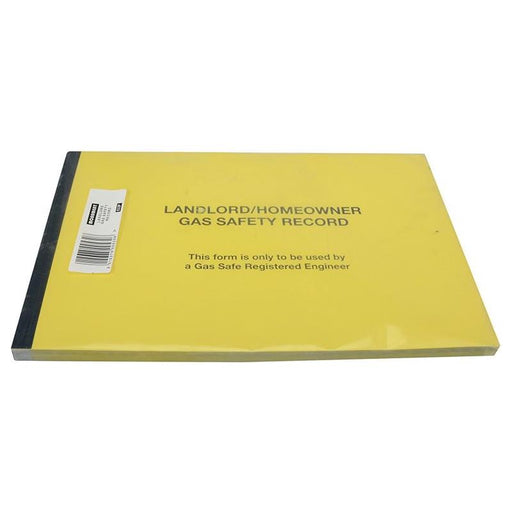 Monument 532P Gas Safe® Landlords Gas Safety Record Pad of 50 Monument - NN4 Online