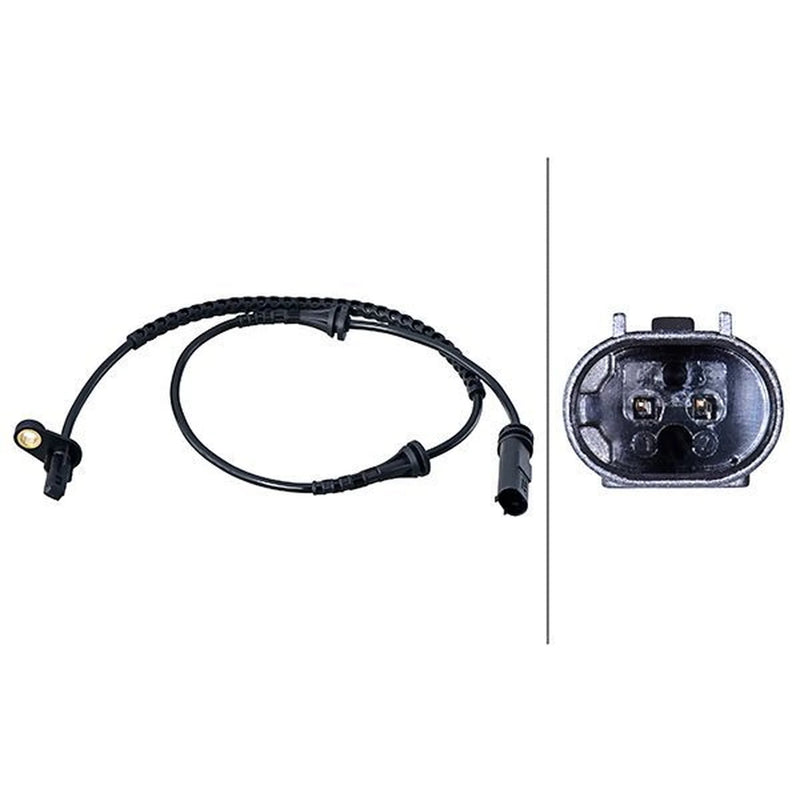 Hella ABS Wheel Speed Sensor Front fits BMW X3 2017-2021