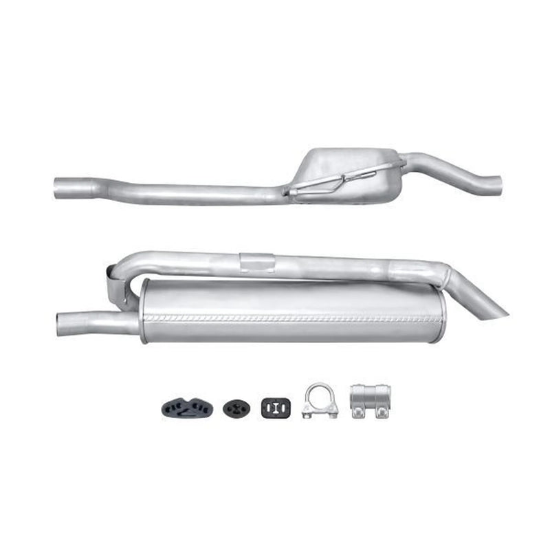 Hella End Silencer Rear fits Fiat Marea 1996-2001 2.0