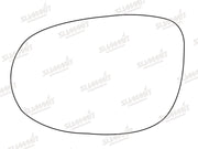 Summit Stick-On Standard Mirror Glass fits Ford Ka 09 on LHS Summit - Bars 4 Cars