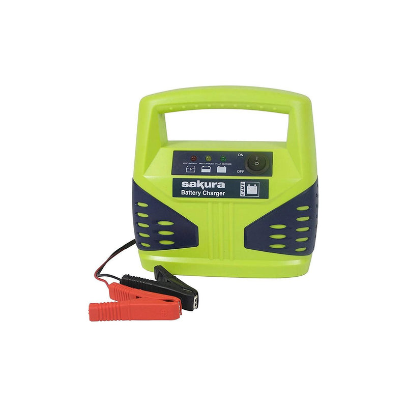 12 Volt 6 Amp Car Battery Charger up to 1.2L Sakura - Dynamic Drive