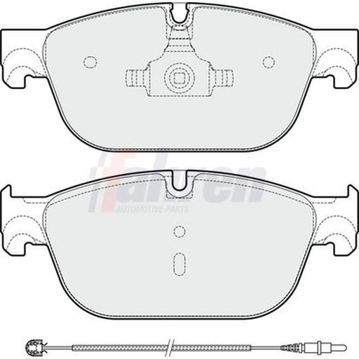 Fahren Front Brake Pad Set FBP3713