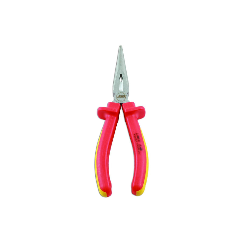Laser Insulated Long Nose Pliers 200mm 7469 Laser - Dynamic Drive