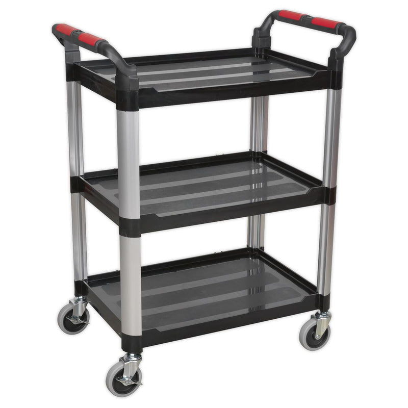 Sealey Workshop Trolley 3-Level Composite CX309 Sealey - Dynamic Drive