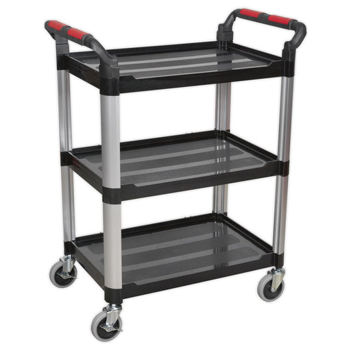 Sealey Workshop Trolley 3-Level Composite CX309 Sealey - Dynamic Drive