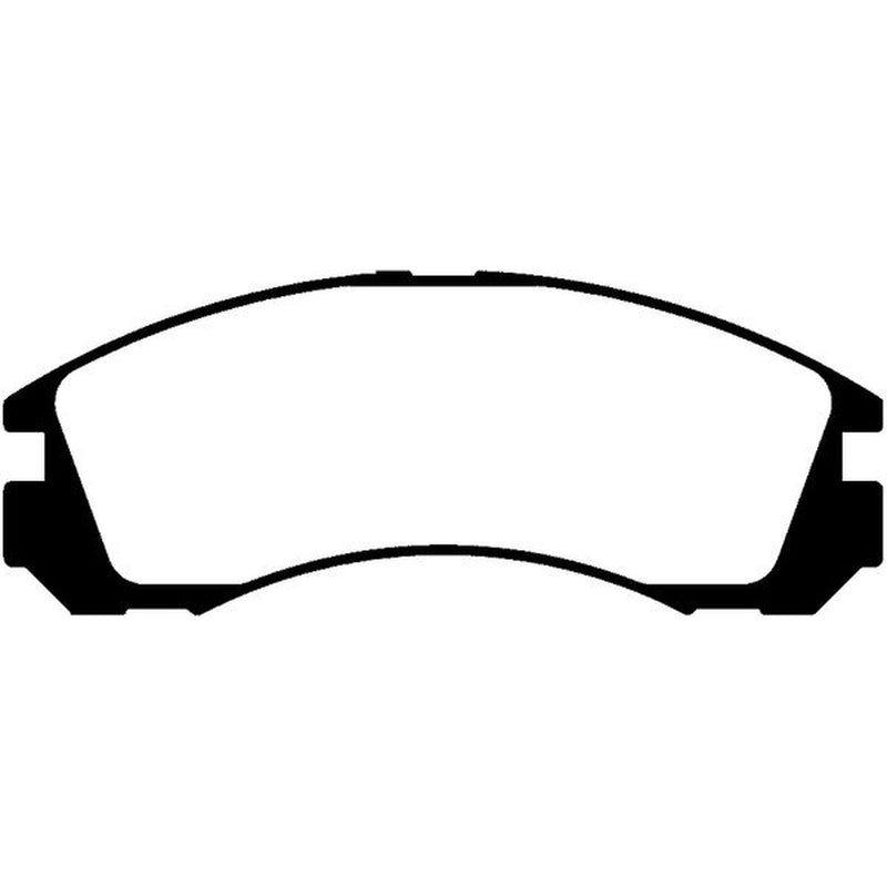 Abtex Front Brake Pad Set fits Citroën C-Crosser 2007-2012 2.2 2.4