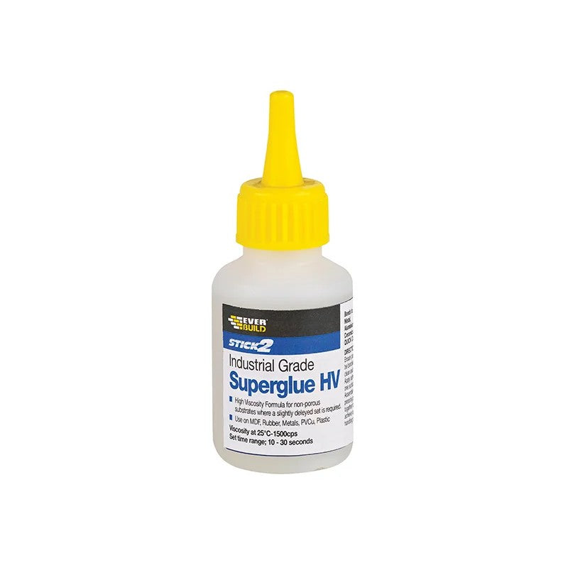 Everbuild Sika Industrial Superglue HV 20g - 484654