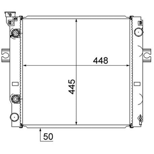 Mahle Engine Radiator