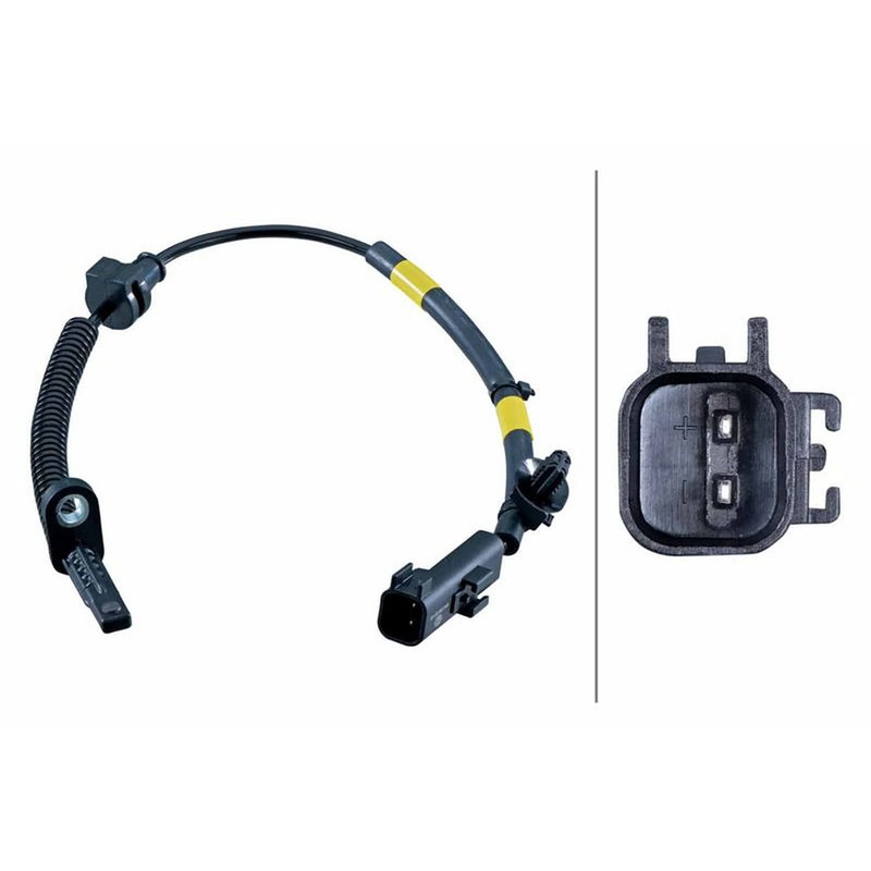 Hella ABS Wheel Speed Sensor Rear 6PU 358 251-551