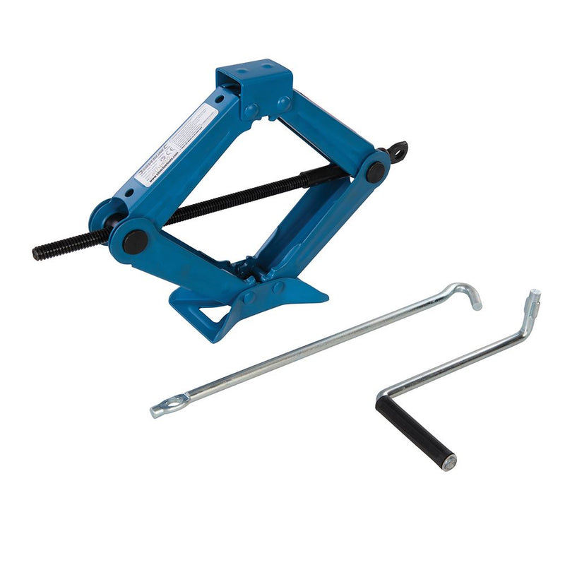 Silverline Scissor Jack 1 Tonne 1000kg 755985 Silverline  - Dynamic Drive