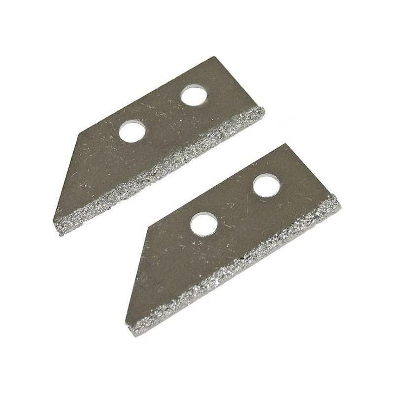 Faithfull Replacement Carbide Blades For FAITLGROUSAW Grout Rake (Pack of 2) Faithfull - NN4 Online