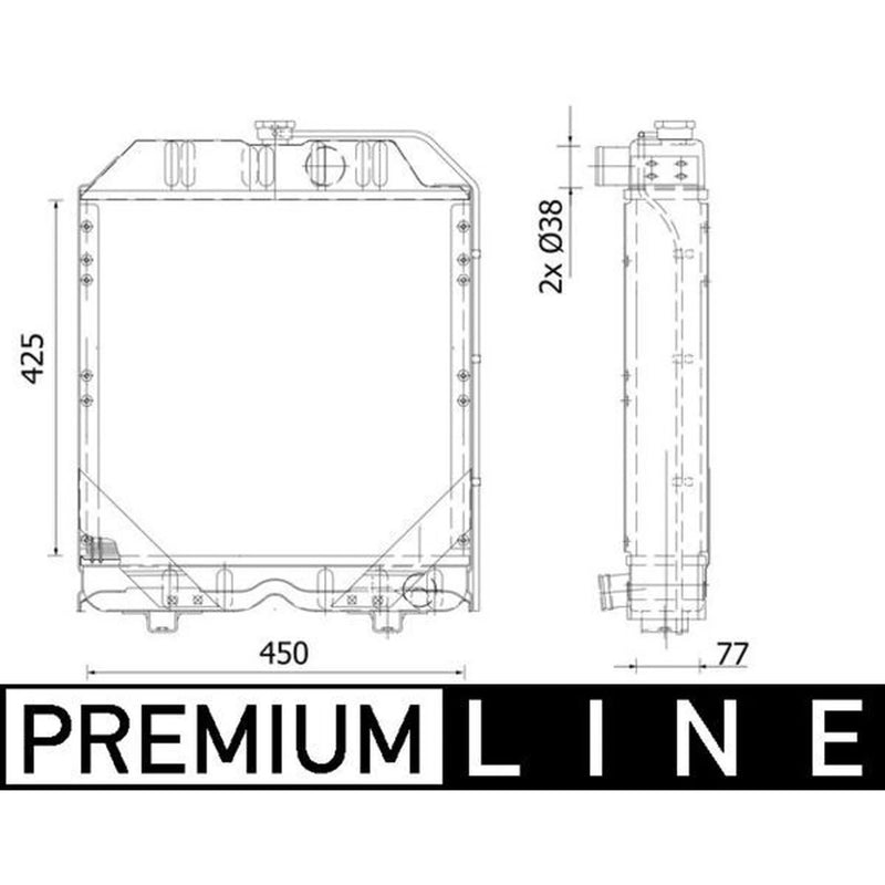 Mahle Engine Radiator