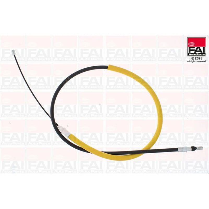 FAI Handbrake Cable Left Rear fits Renault Clio 1998-2010 1.5 1.6 2.0