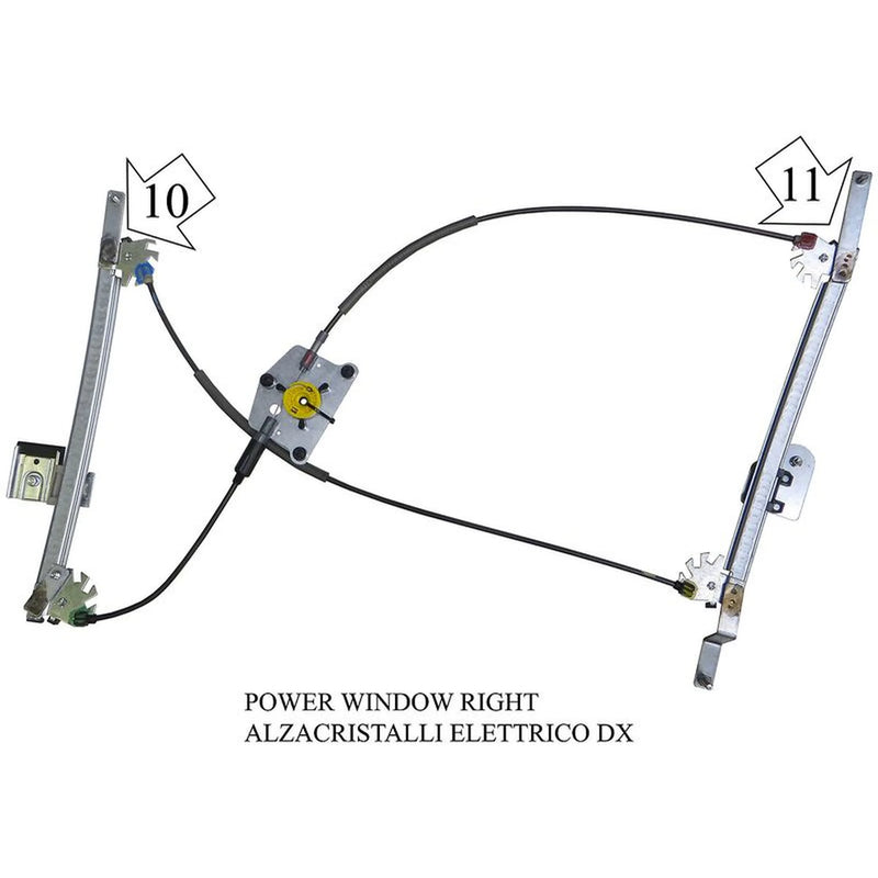 Valeo Electric Window Regulator Lifter Left Front 852552
